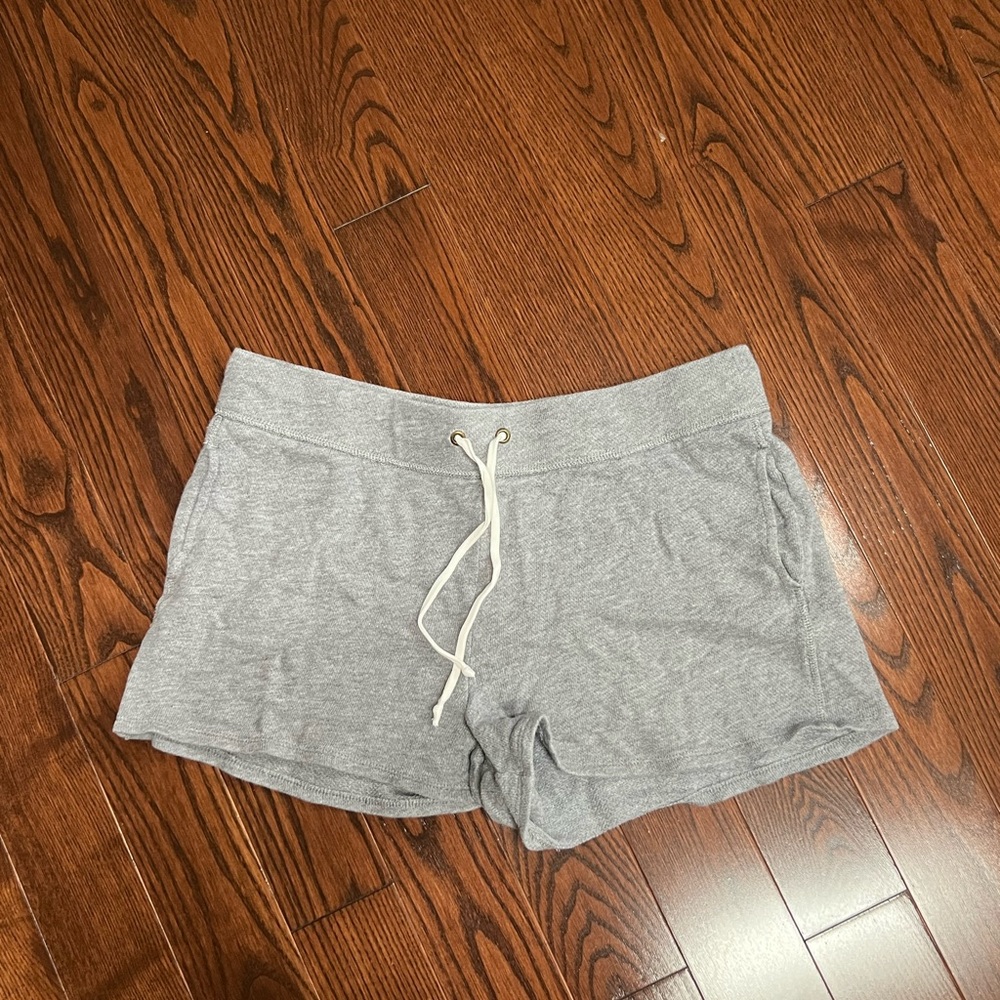 J. Crew Gray Athletic Shorts Elastic Waistband